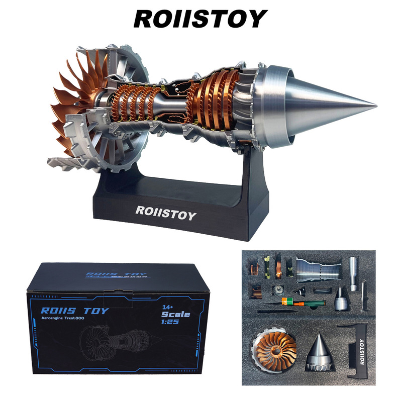 Science Toys Diy - Working Aircraft Engine Model Kit, DIY
