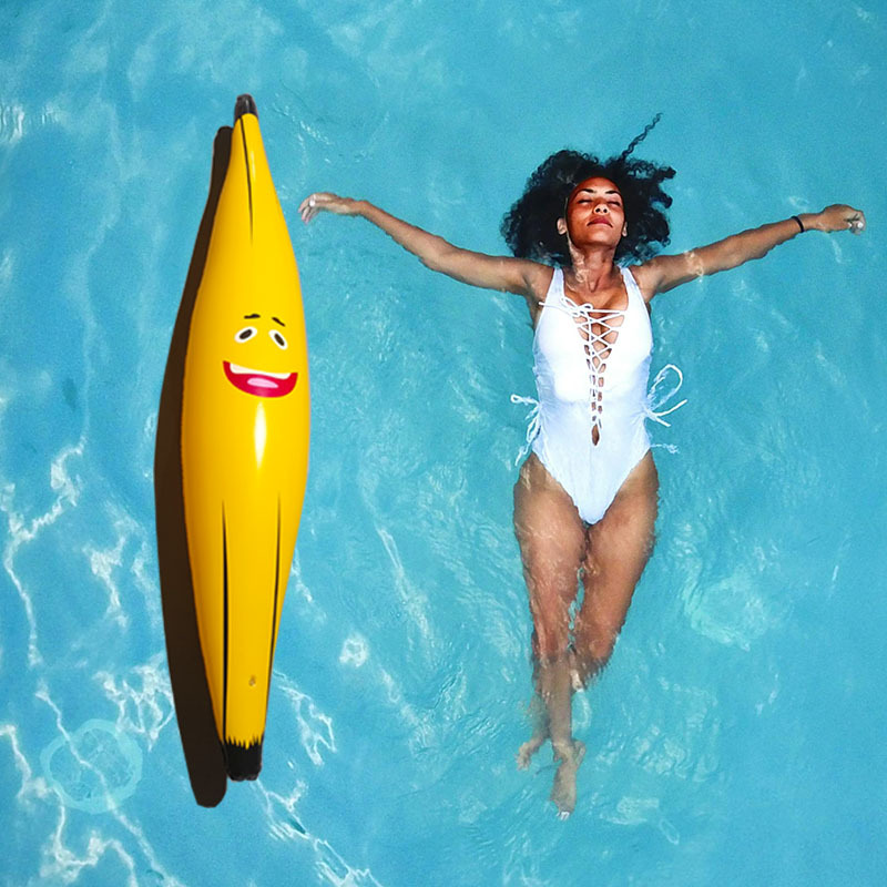 Science Of Happiness - 1.8-meter Inflatable Banana Summer Water Toy