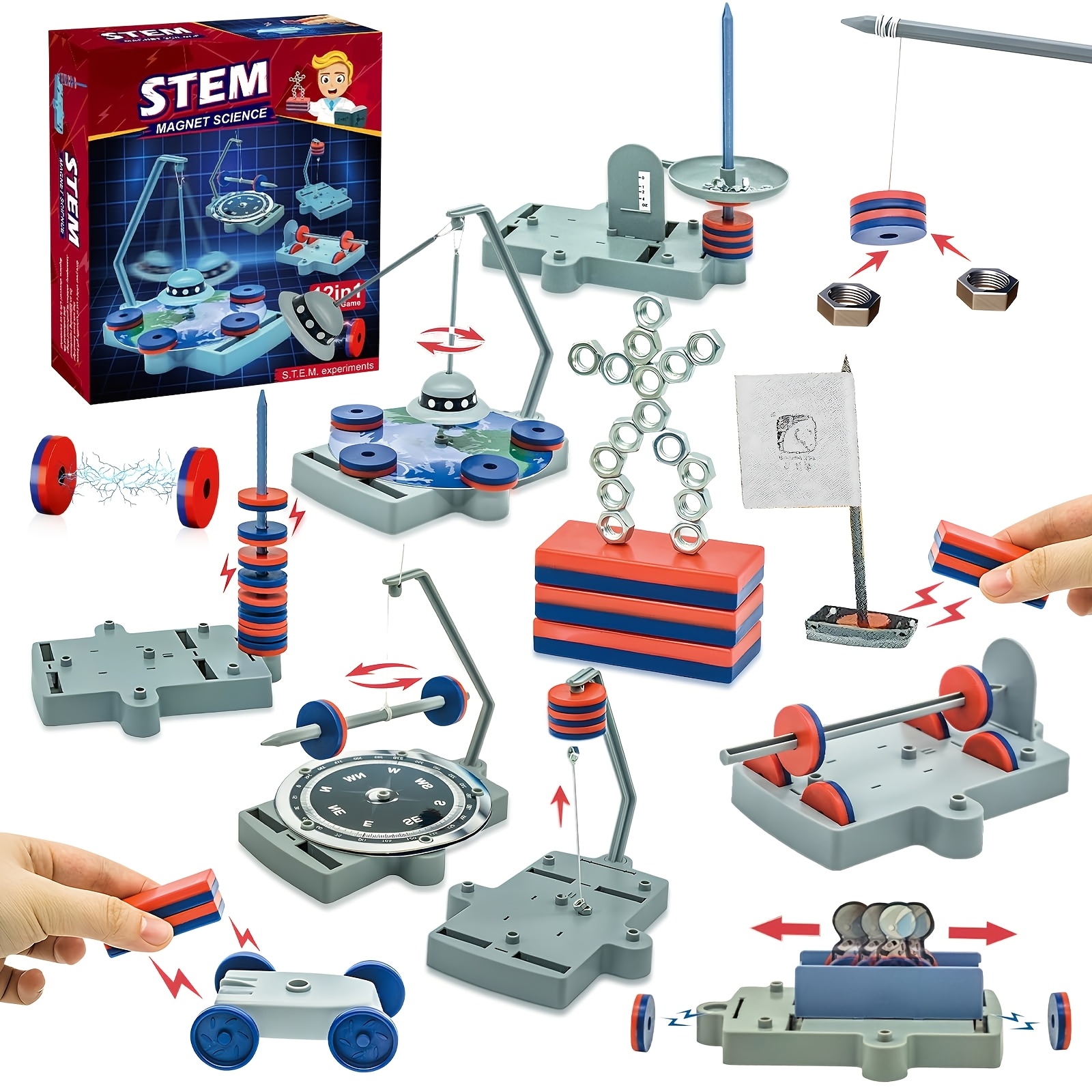 STEM Physics Kit – 12-in-1 Ant – обзор и цена Science Project Kit