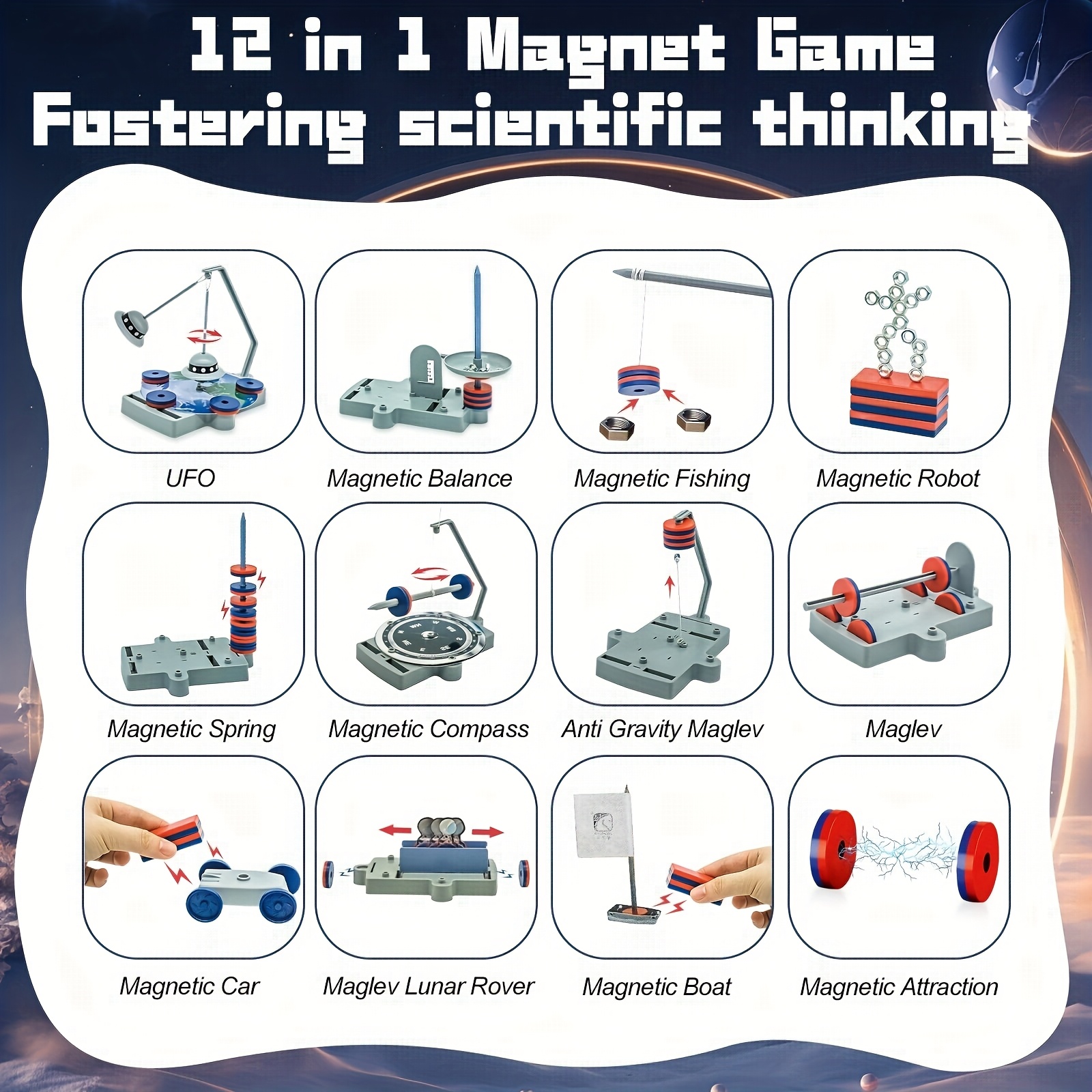 STEM Physics Kit – 12-in-1 Ant – обзор и цена Science Project Kit