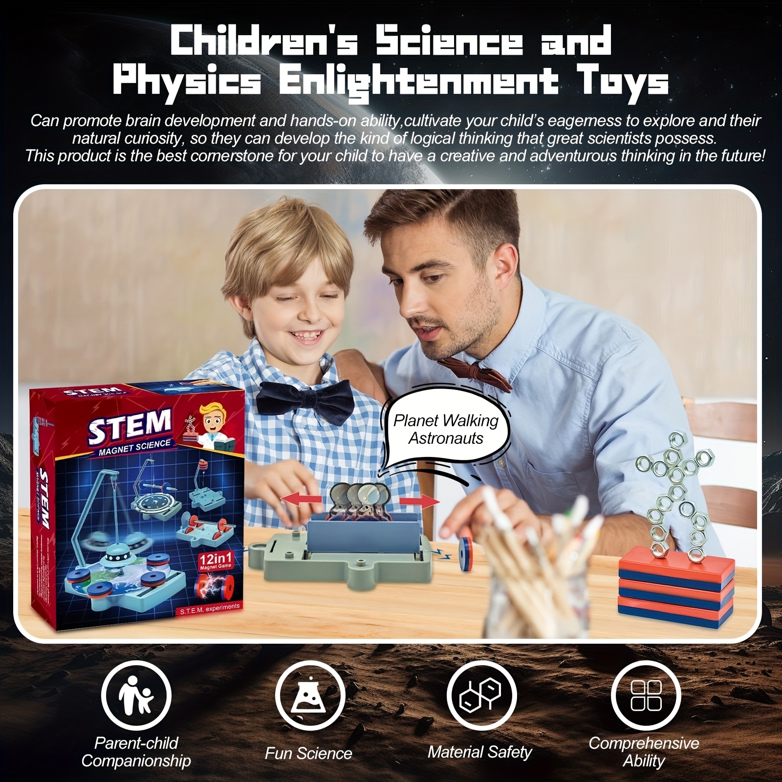 STEM Physics Kit – 12-in-1 Ant – обзор и цена Science Project Kit