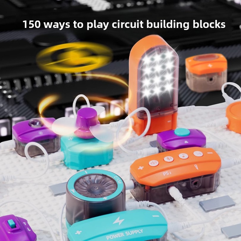 Circuit Experiment Building Bl – обзор и цена Science Toys Diy