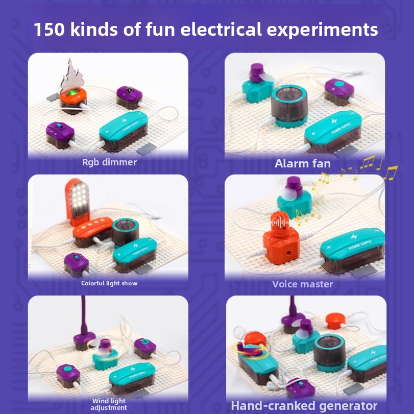 Circuit Experiment Building Bl – обзор и цена Science Toys Diy