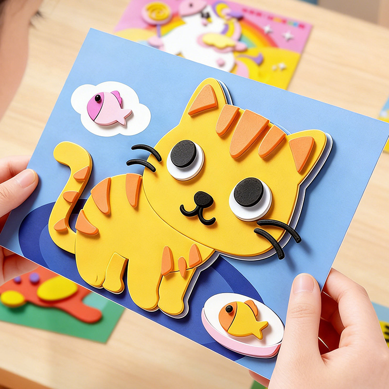 Children's 3D Stickers, 10 Ran – обзор и цена Science Toys Diy