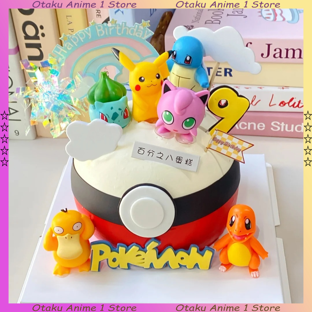 13PCS/SET Pikachu Cake Topper  – обзор и цена Science Of Happiness