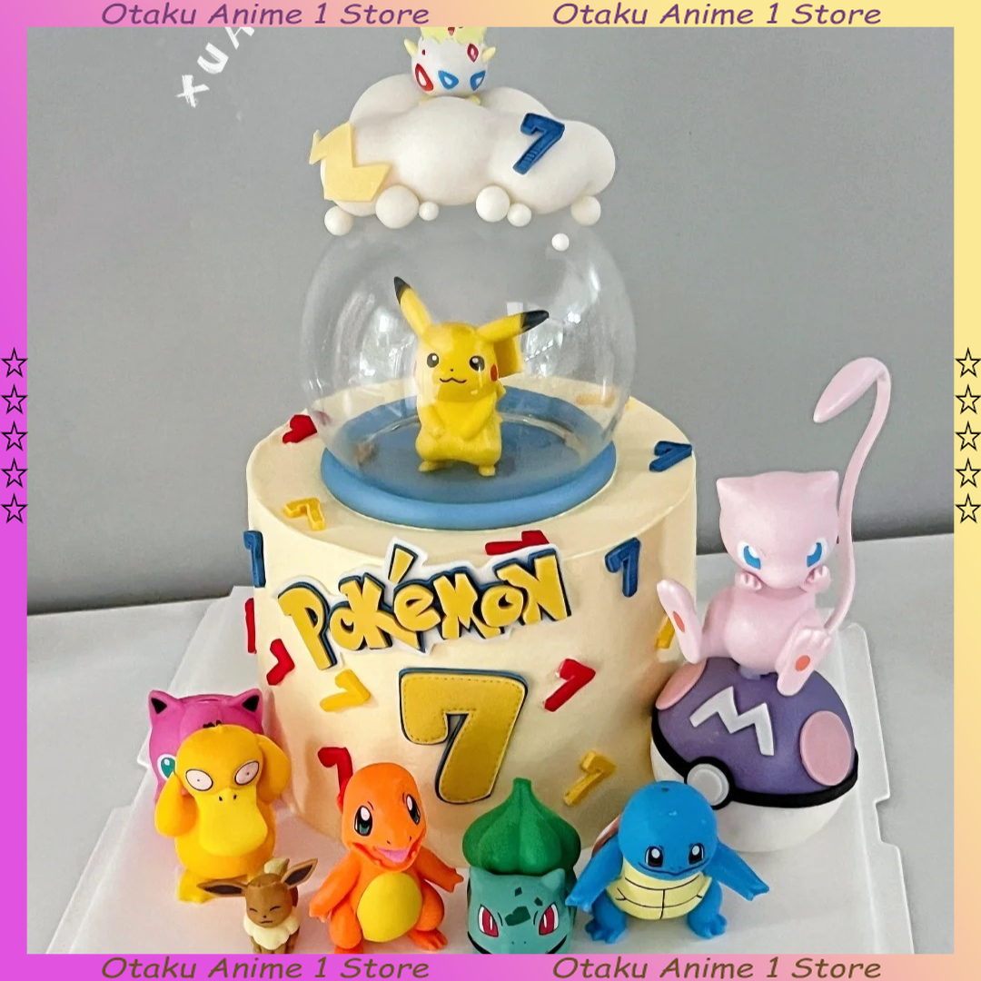 13PCS/SET Pikachu Cake Topper  – обзор и цена Science Of Happiness