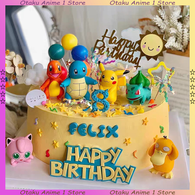13PCS/SET Pikachu Cake Topper  – обзор и цена Science Of Happiness