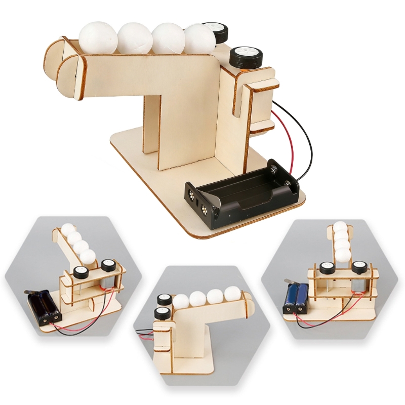 Wooden Automatic Ball Launchin – обзор и цена Science Project
