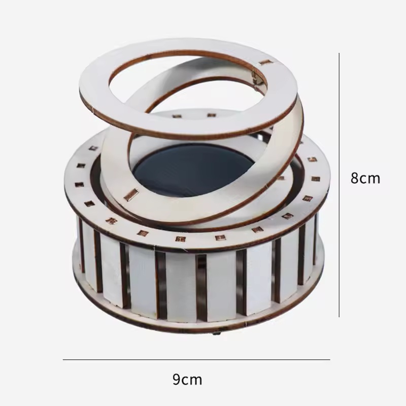 1 PCS DIY Solar Double Ring Ma – обзор и цена Science Toys Diy
