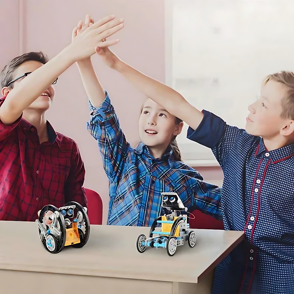 Solar Robot Building Blocks 12 – обзор и цена Science Toys Diy