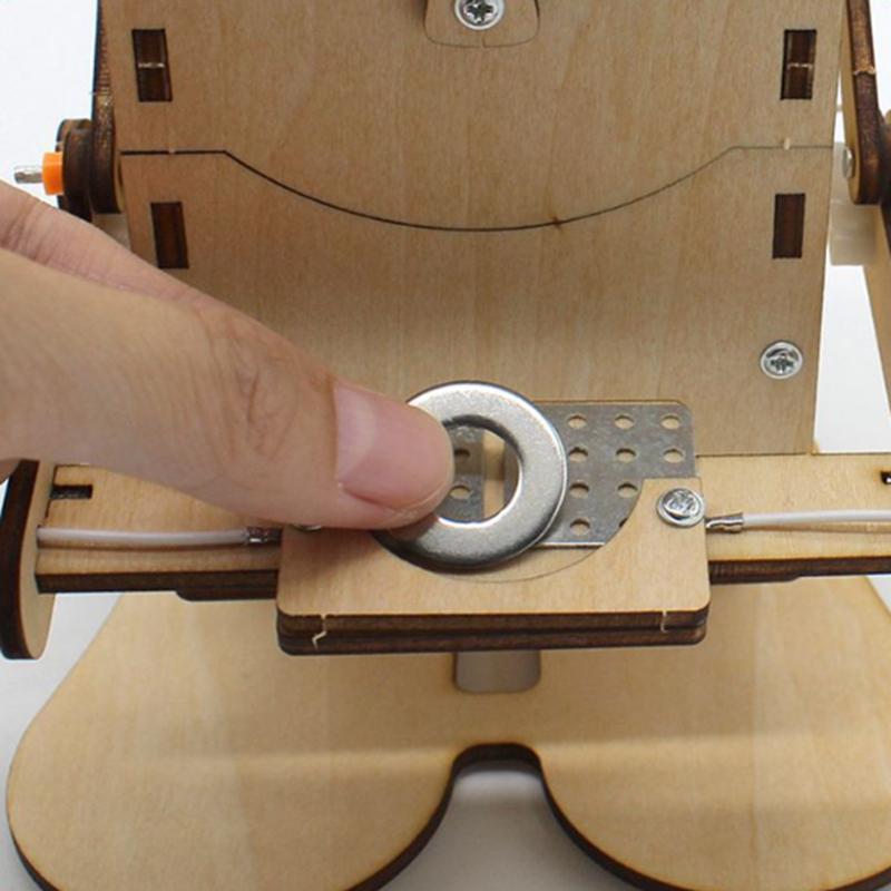 Wooden Assemble DIY Robot Eati – обзор и цена Science Project Kit