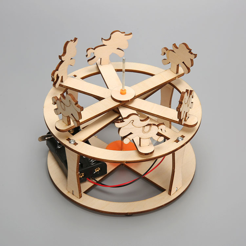 HUAHUABuild Your Own Carousel  – обзор и цена Science Toys Diy