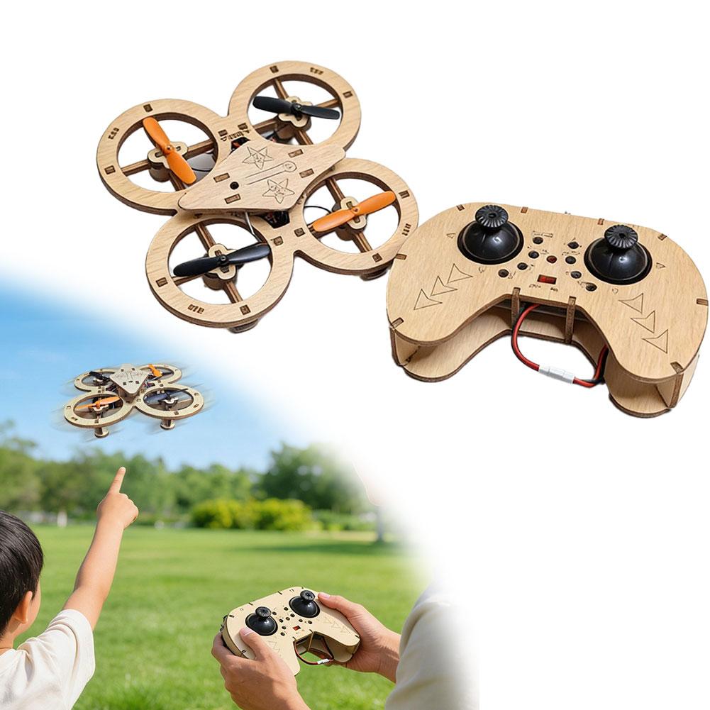 DIY Wooden RC Drone Quadcopter – обзор и цена Science Toys Diy