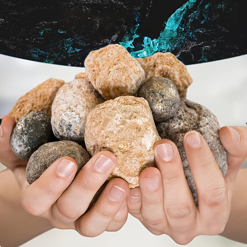 10pcs Natural Quartz Geode Egg – обзор и цена Geode Crystal Break