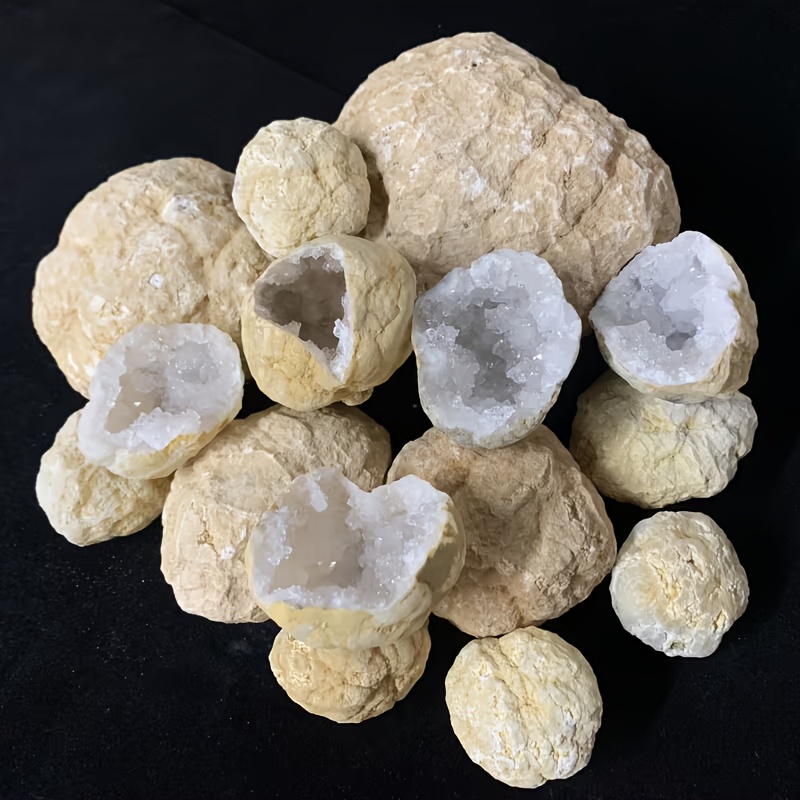 10pcs Natural Quartz Geode Egg – обзор и цена Geode Crystal Break