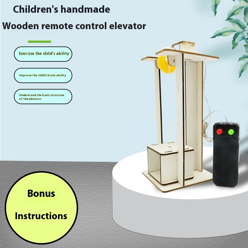 DIY Elevator Model Educational – обзор и цена Science Project Kit