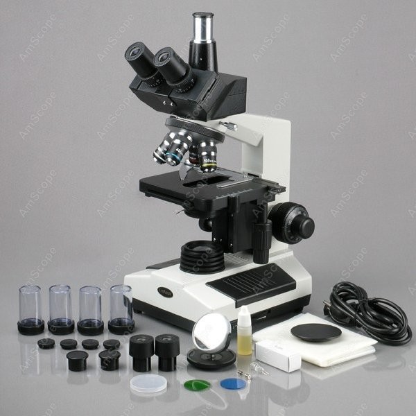 AmScope T390 Series Biological – обзор и цена Microscope Compound 40X