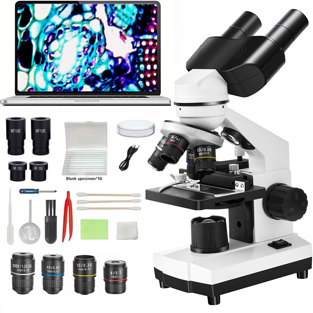 Biological Optical Compound Fo – обзор и цена Microscope Compound 40X