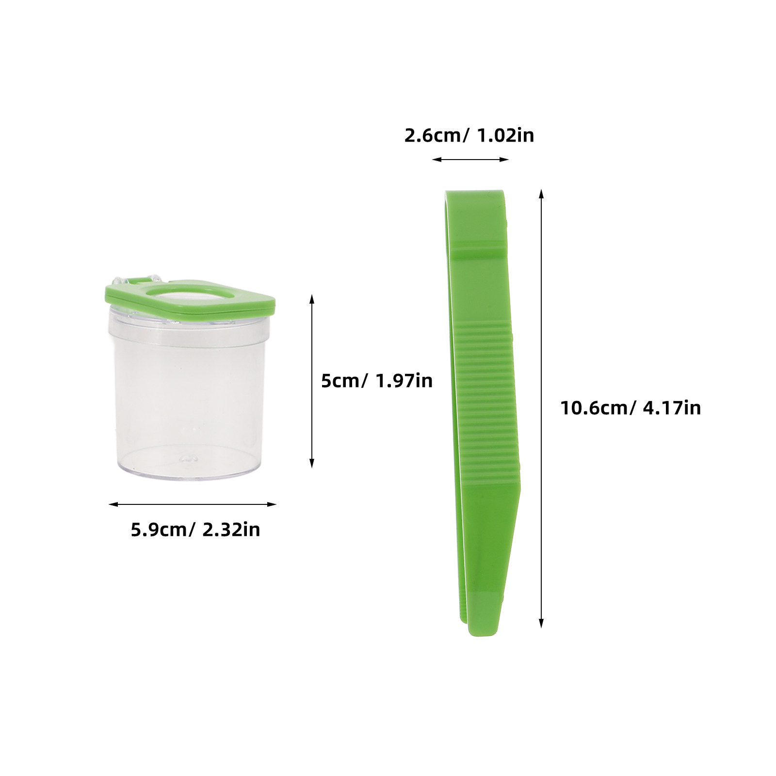 4Pcs Observation Jar Magnifyin – обзор и цена Science Toys