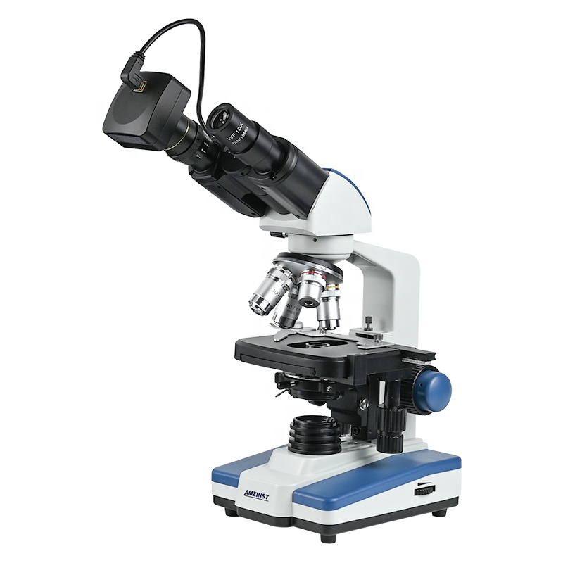 NK210B-PH5.1S 40X-2500X Binocu – обзор и цена Microscope Compound 40X