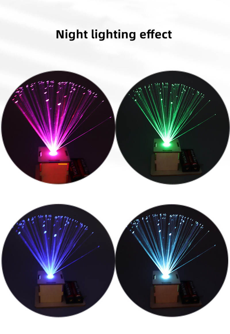 DIY Color Fiber Optic Light ST – обзор и цена Science Project Kit