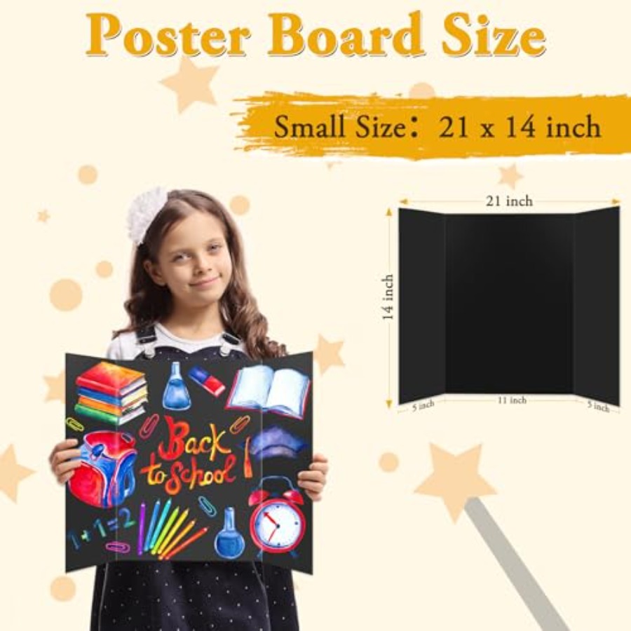 3PCS Small Trifold Poster Boar – обзор и цена Science Project