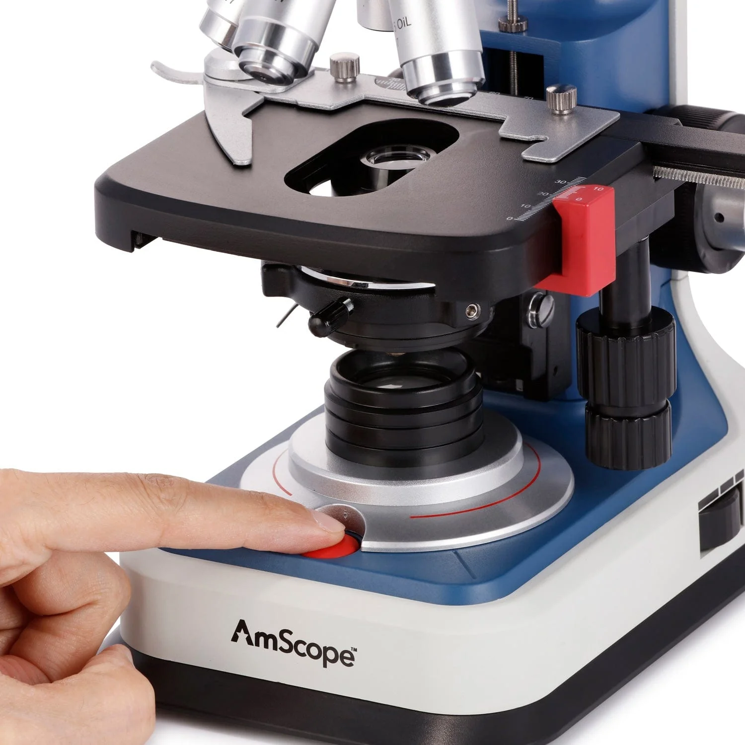AmScope 40X-2500X USB-C Rechar – обзор и цена Microscope Compound 40X