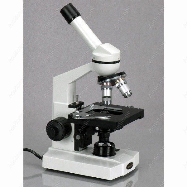 AmScope M220 Series Monocular  – обзор и цена Microscope Compound 40X