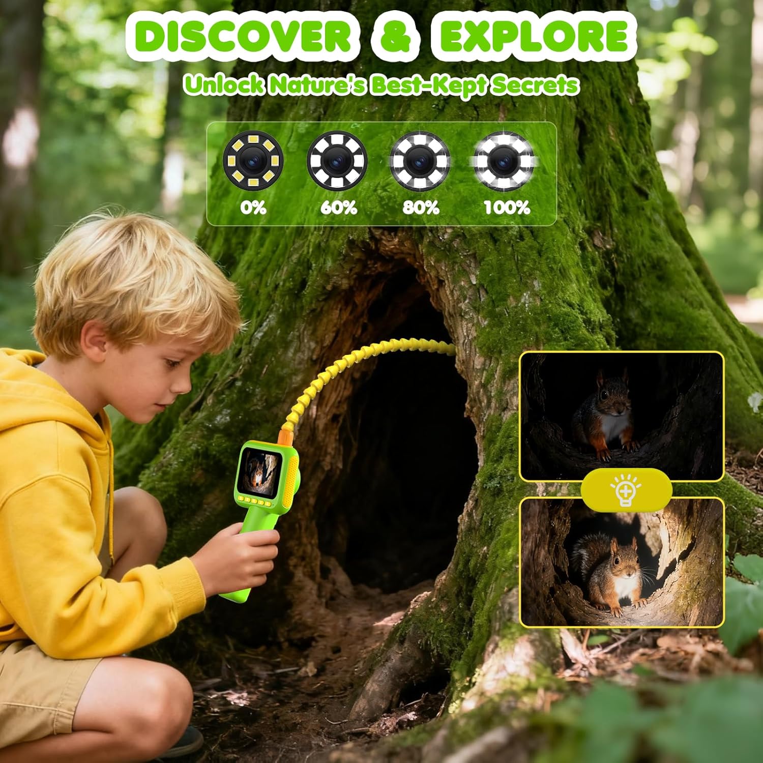 Endoscope for Kids, Borescope  – обзор и цена Science Toys