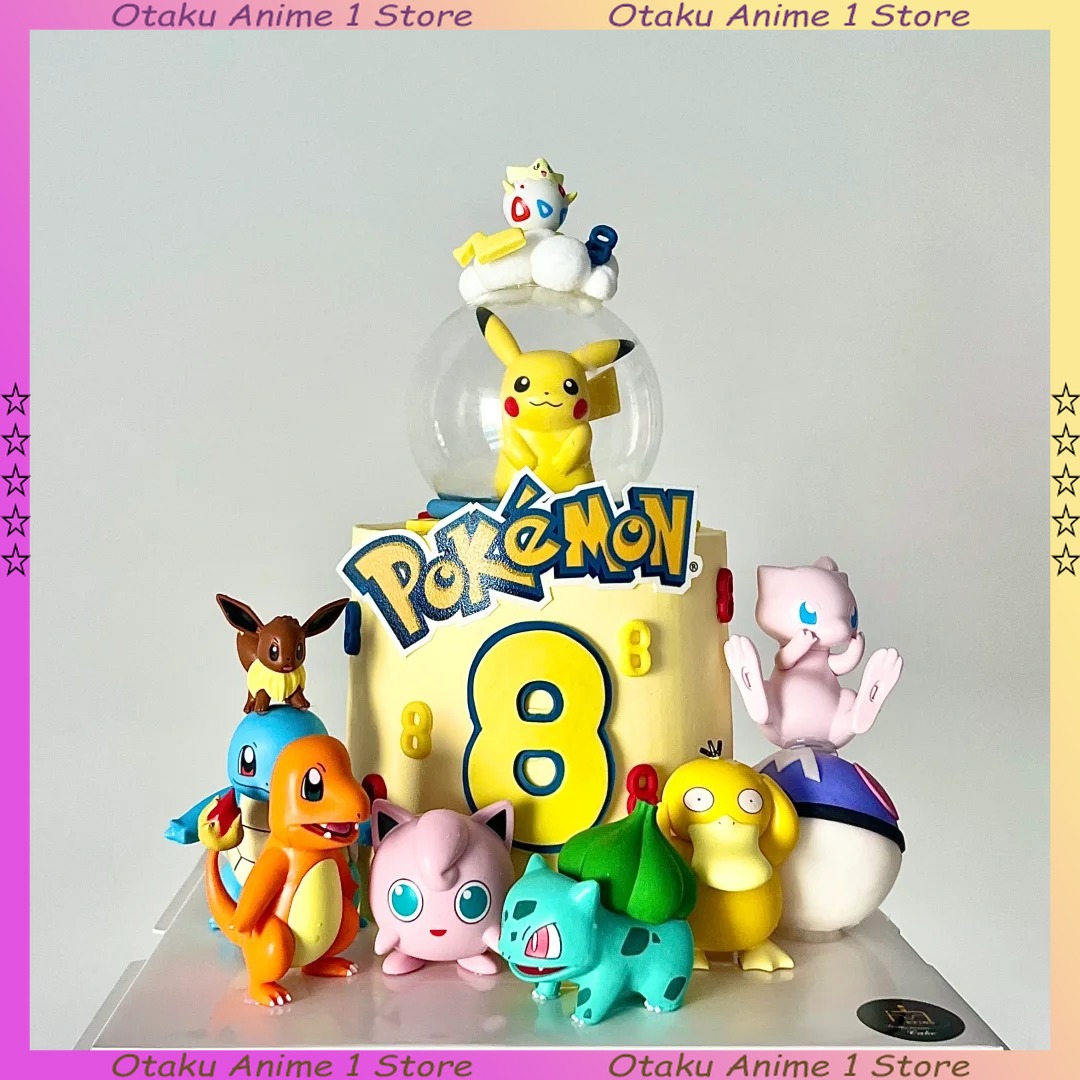 13PCS/SET Pikachu Cake Topper  – обзор и цена Science Of Happiness