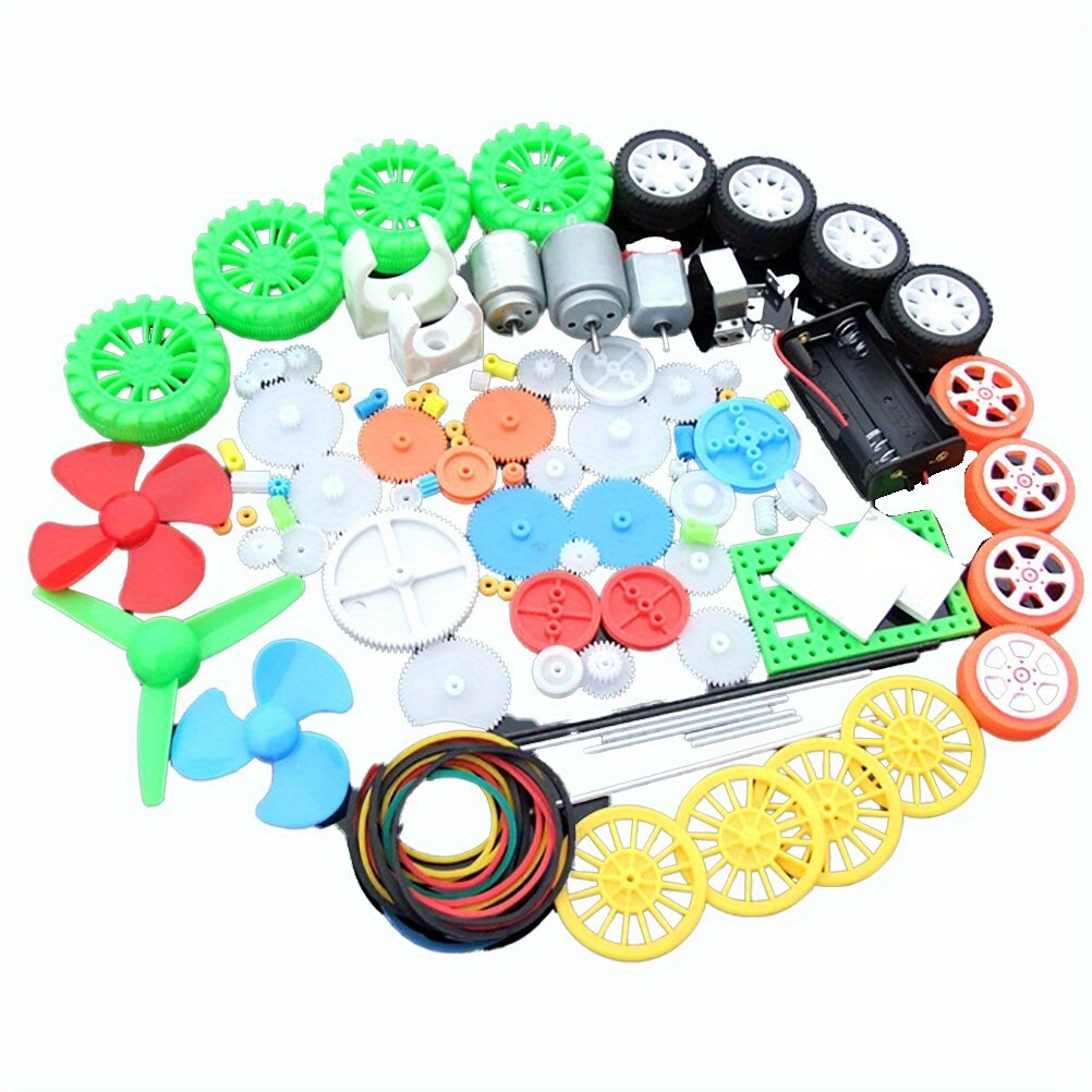 112pcs DC Motor Kit Electric M – обзор и цена Science Toys Diy