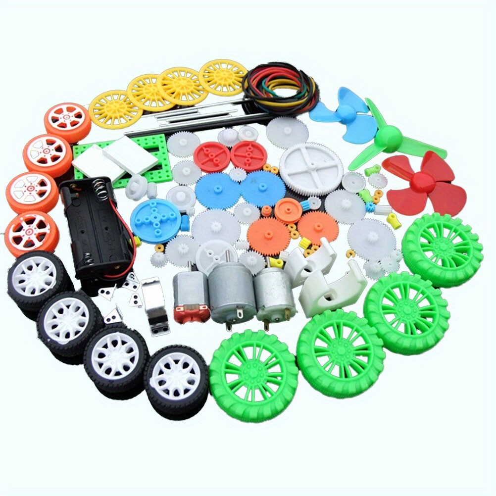 112pcs DC Motor Kit Electric M – обзор и цена Science Toys Diy