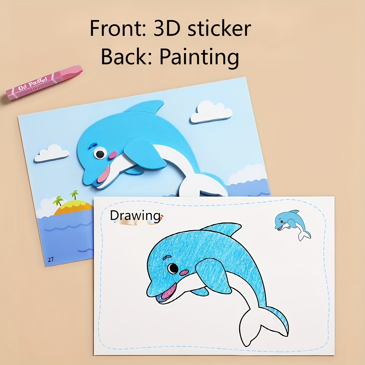 3D Stickers for Kids, Disposab – обзор и цена Science Toys Diy