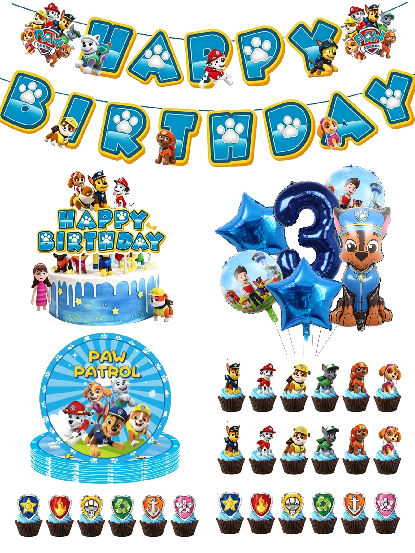 Paw Patrol Birthday Party Deco – обзор и цена Science Of Happiness