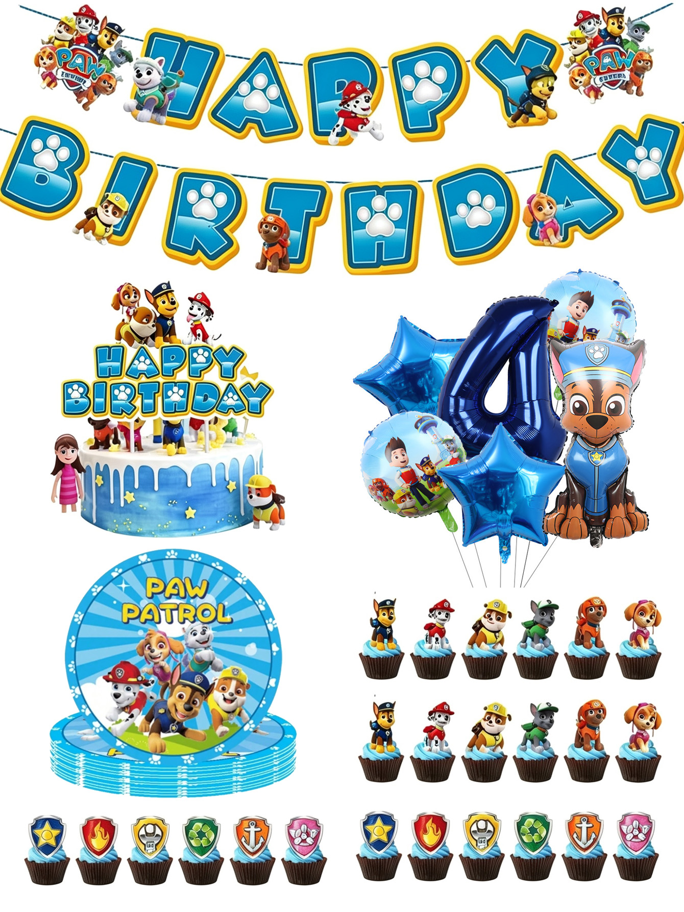 Paw Patrol Birthday Party Deco – обзор и цена Science Of Happiness